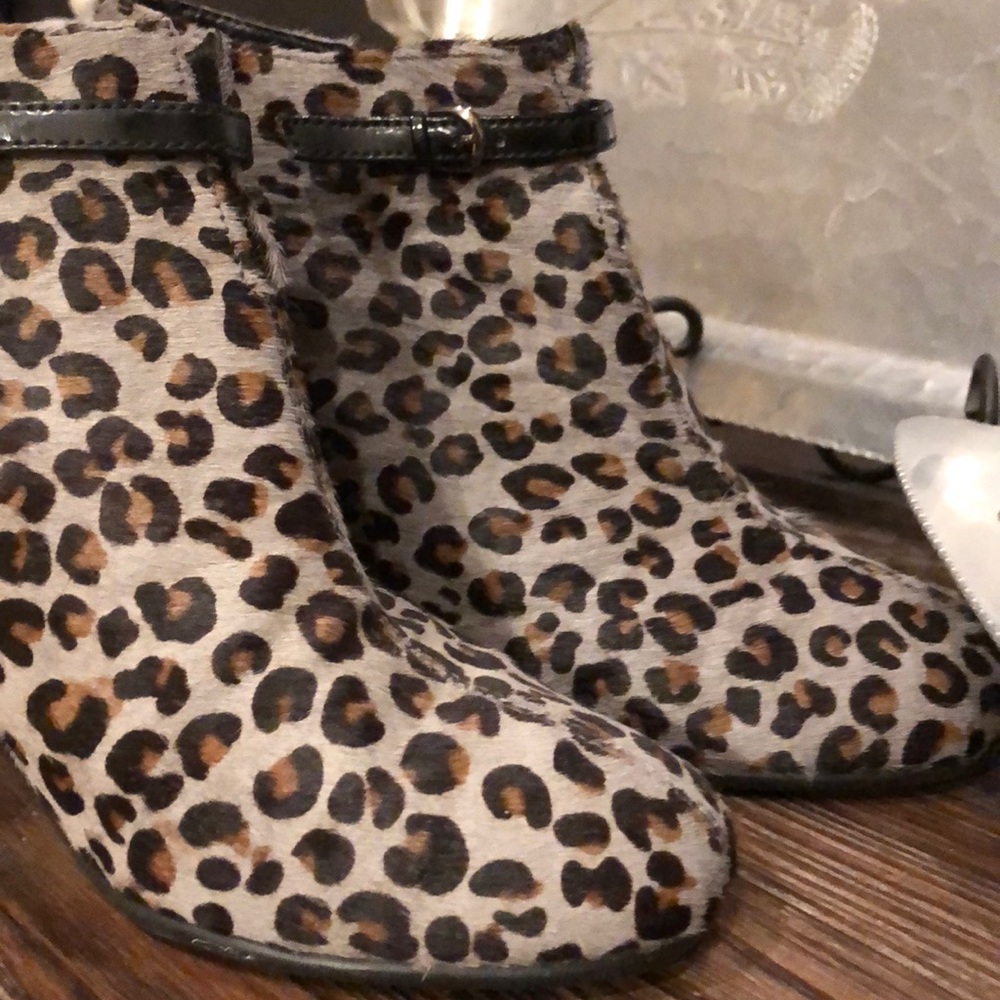 Aerosoles Leopard Booties